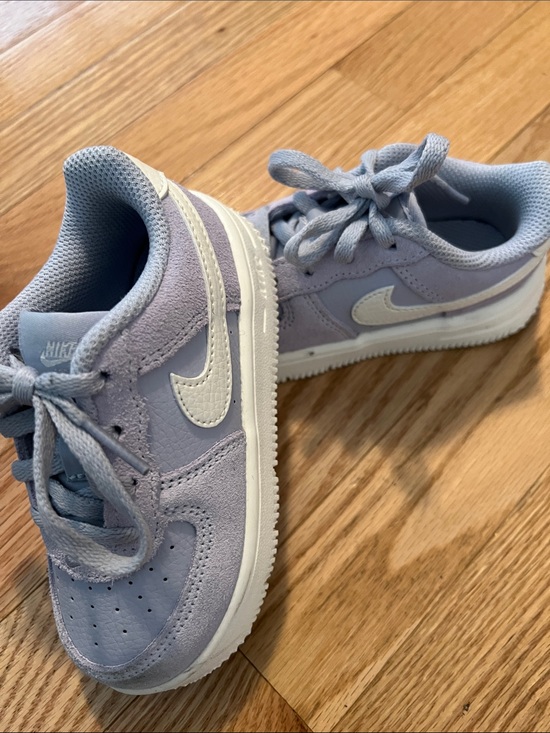 Nike Other - Nike Toddler Lavender and White Low-Top Sneakers